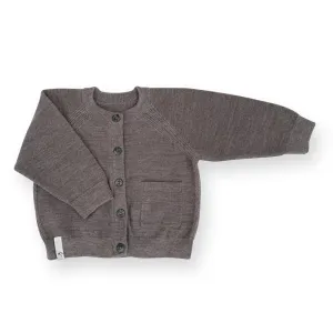 Merino Cardigan - Gosi - Bunny Brown